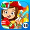 Become the hero of My town by playing as a fireman or paramedic
