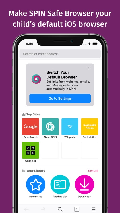 SPIN Safe Browser screenshot-4