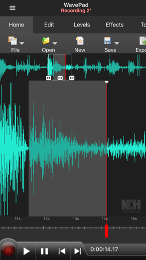 WavePad Music and Audio Editor screenshot 2