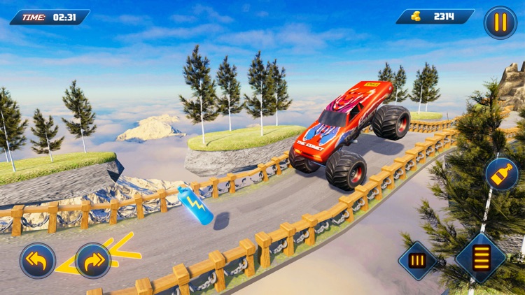 Mountain Climb 3D Car Stunts