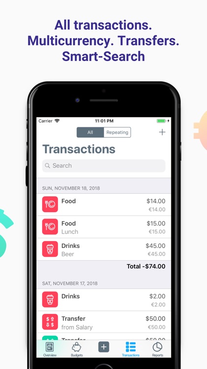 MoneyCoach - Budget & Expenses screenshot-3