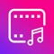 Are you looking for an app with which you can add your favorite song to a video in just a few clicks