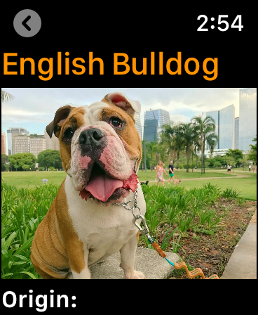 Screenshot #7 for Dogs Guide for Watch: Breeds