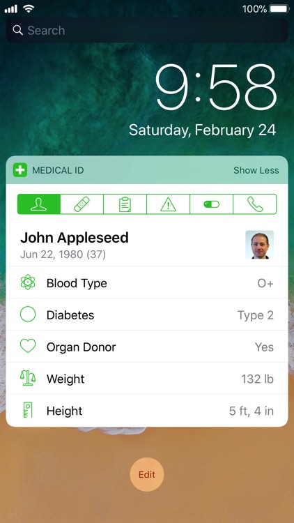 Medical ID Record screenshot-9