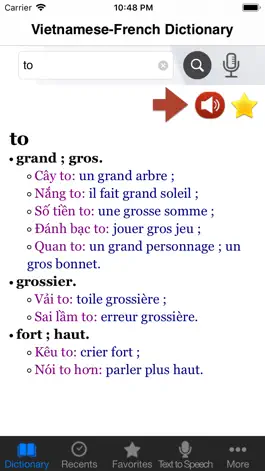 Game screenshot Vietnamese-French Dictionary apk