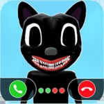 Cartoon cat Horror Prank Call