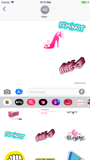 Celebrate Women's Day Stickers(圖3)-速報App