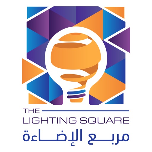 Lightning square icon