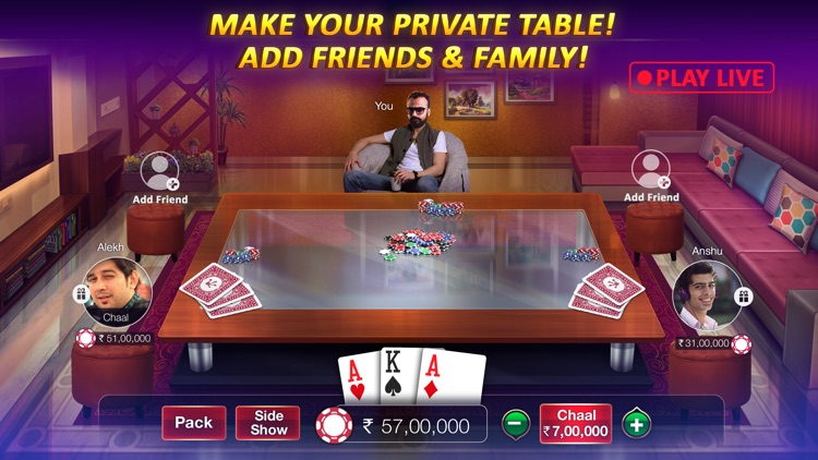 Teen Patti Gold (With Rummy) screenshot-4