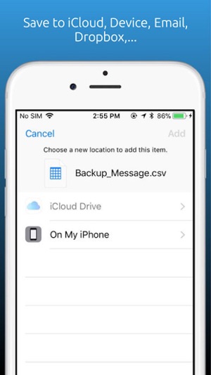 Text Message Backup & Export(圖3)-速報App