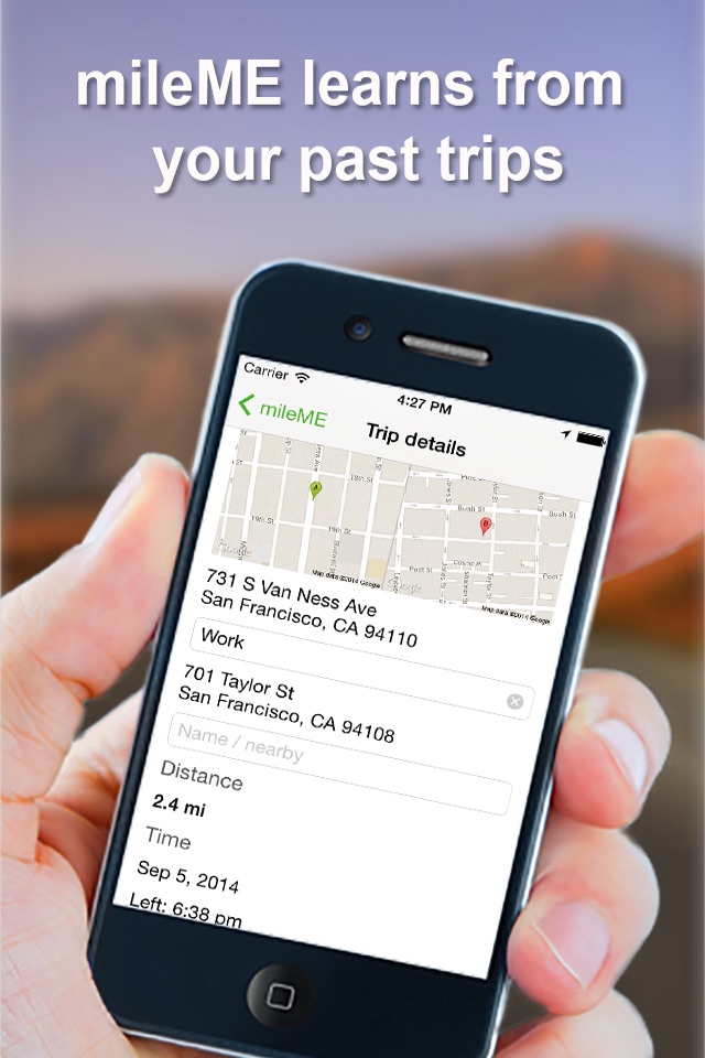 mileME Automatic Mileage Log screenshot 3
