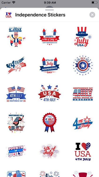 4th of July Stickers ⋆ screenshot-4