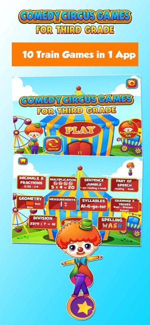 Grade 3 Games with the Circus(圖1)-速報App