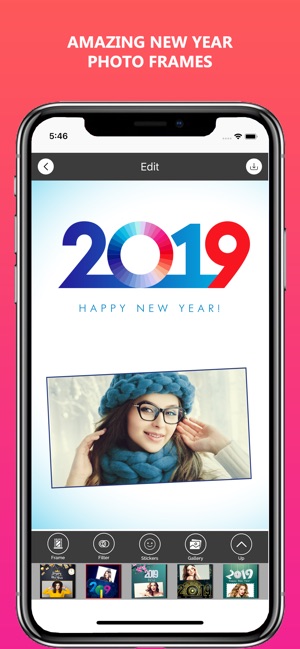 New Year Photo Frames(圖2)-速報App