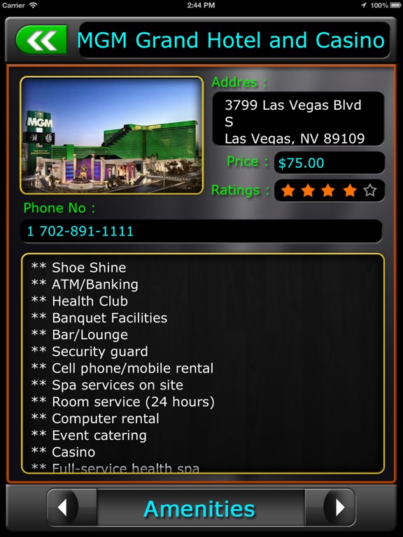 Las Vegas Offline Travel Guideのおすすめ画像4
