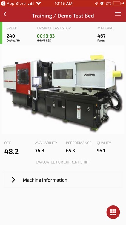Mobile Portal for Milacron screenshot-3