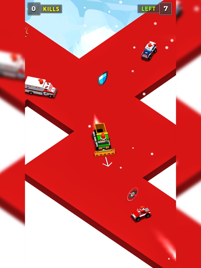 Battle Cars Bumper.io, game for IOS