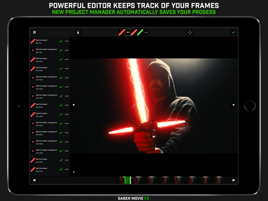 Saber Movie FX Screenshots