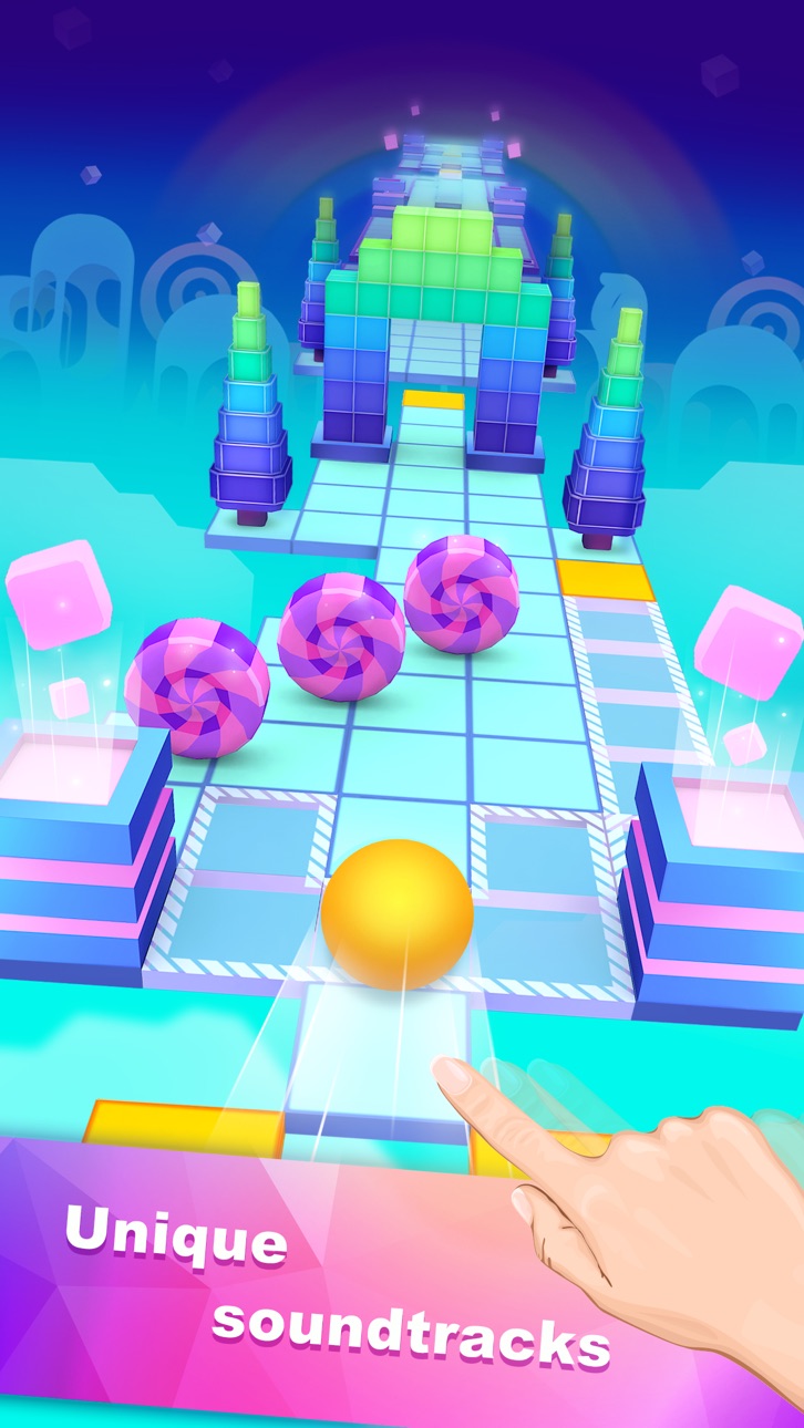 Rolling Sky - Free Hack screenshot 2 - iOS game interface