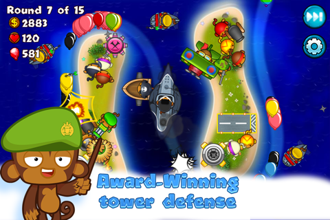 Bloons Monkey City - náhled