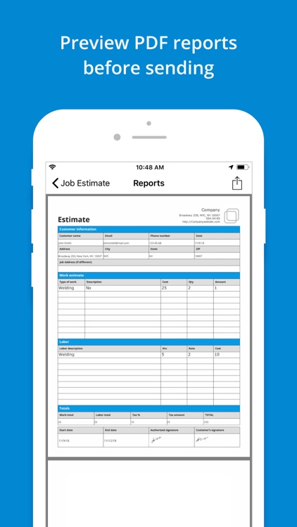 Construction Forms screenshot-5