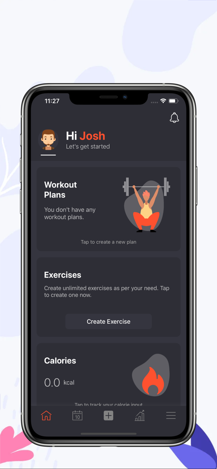 Gym Diary Workout Tracker Log
