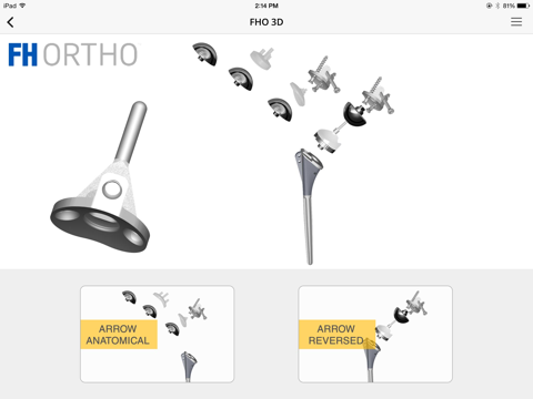 FH Orthopedics screenshot 2