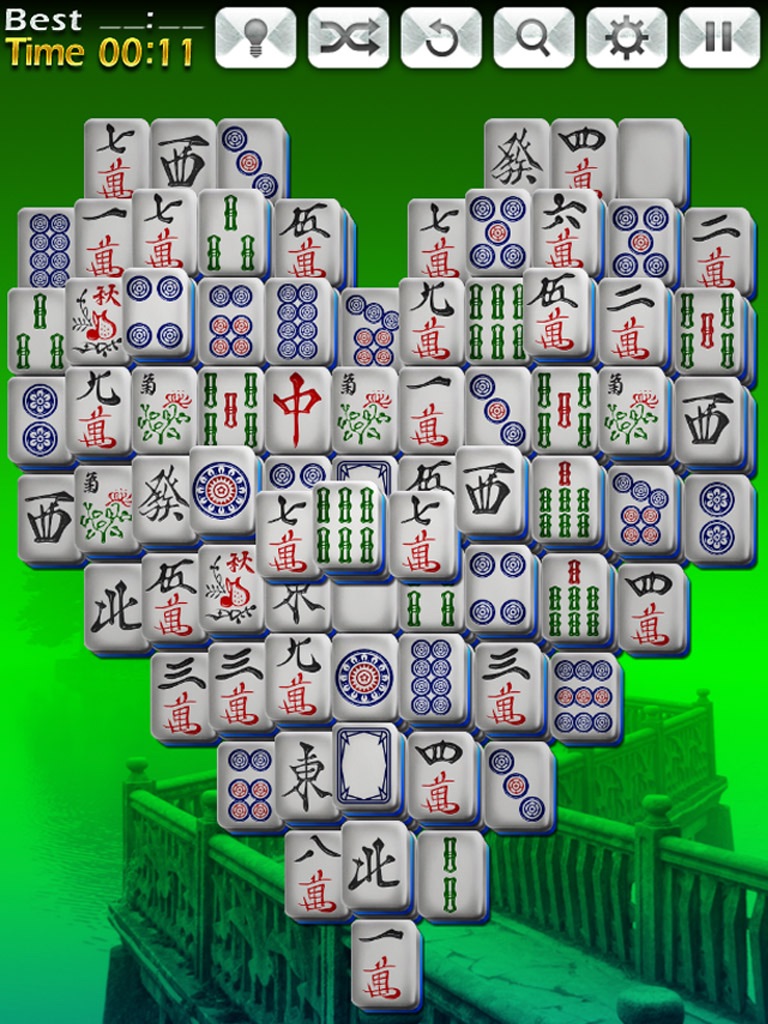 Mahjong Solitaire HD: Oriental screenshot 2