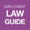 The app provides a guide to employment law works on a country by country basis, as well as links to relevant articles