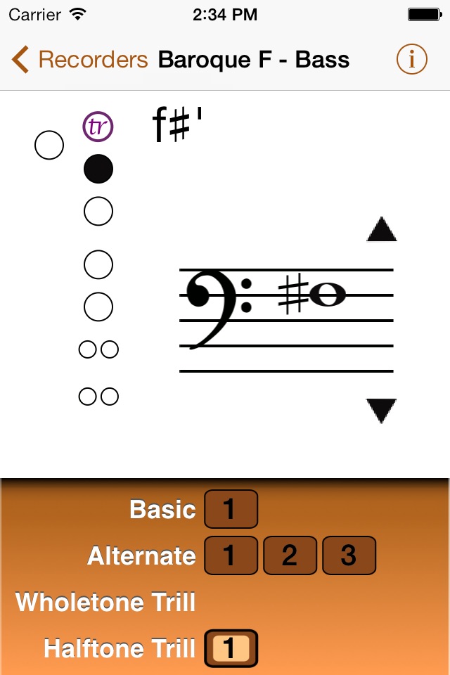 Recorder Fingering screenshot 4