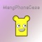 Cute "MengPhoneCase" expression sticker
