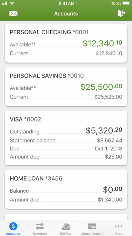 OurFirstFed Mobile Banking screenshot-1