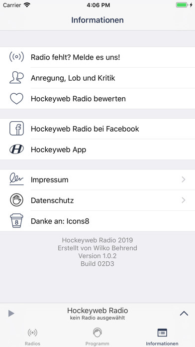 How to cancel & delete Hockeyweb Radio from iphone & ipad 4