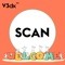 V3dx Scan scannt den V3dx QR Code und bucht den Gast automatisch ein bzw