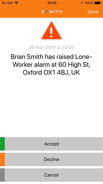 ZONITH Staff Safety App screenshot-3