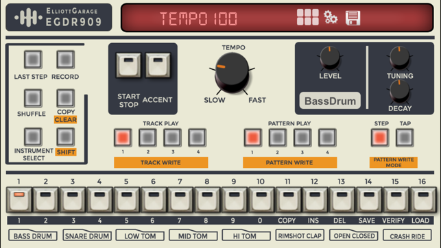 EGDR909 Drum Machine Lite(圖2)-速報App