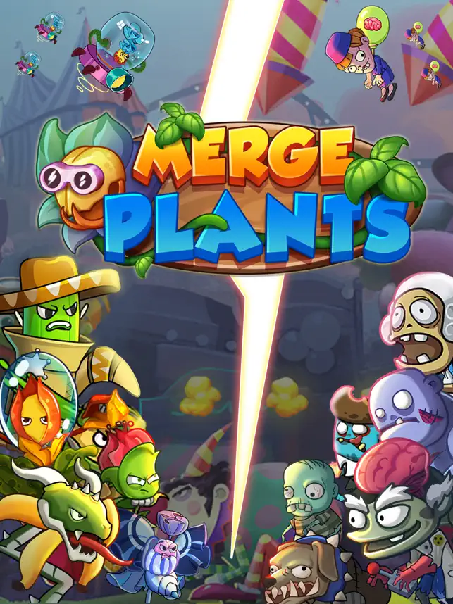Screenshot 1 Merge Plants - Monster Defense iphone