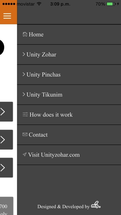 Unity Zohar App