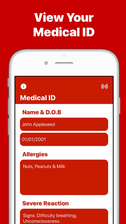 AllergyMe - Allergy Medical ID