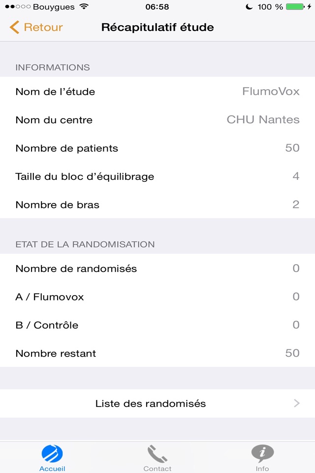 Randomizer for Clinical Trial screenshot 3