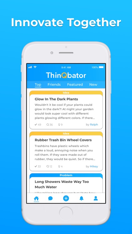 ThinQbator: Share Ideas
