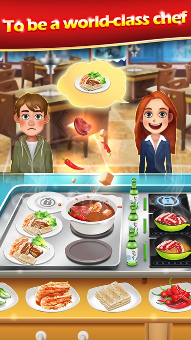 美食烹饪家：欢乐没烦恼的汉堡店厨房做饭游戏 screenshot 4