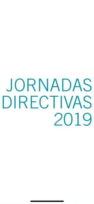 Jornadas Directivas 2019