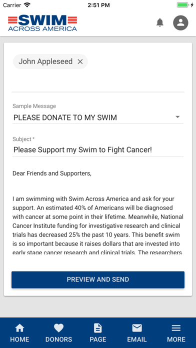 SAA Fundraising screenshot 3