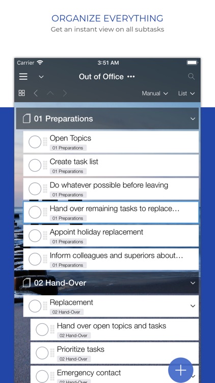 Organize:Pro - Task Manager screenshot-1