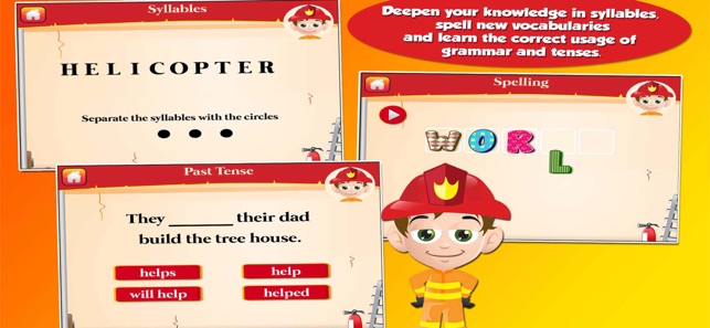 Fireman Grade 3 Learning Games(圖5)-速報App