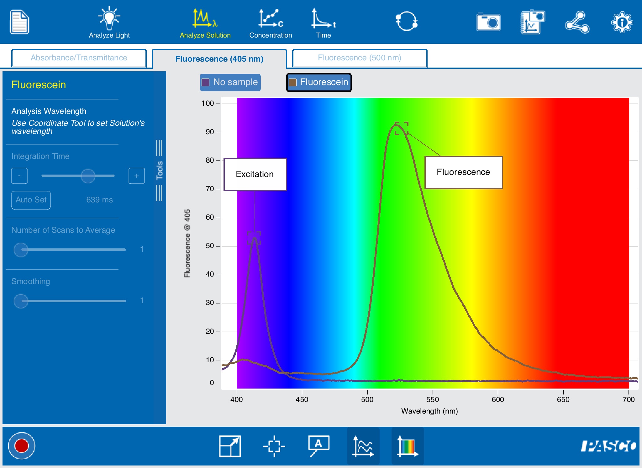 Spectrometry screenshot 4