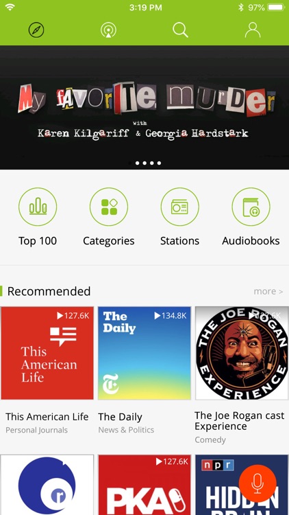 Podbean Podcast App & Player screenshot-0