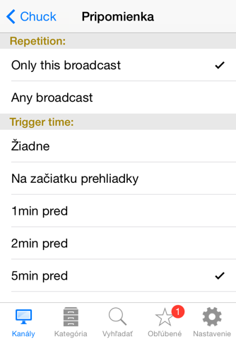 Slovak TV+ - náhled