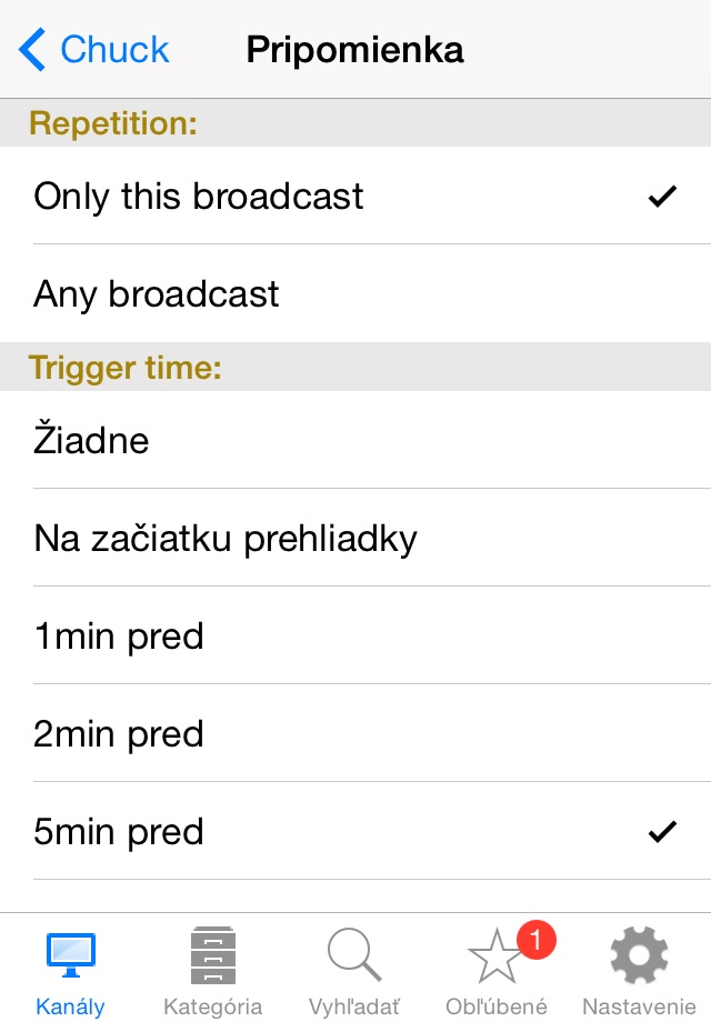 Slovak TV+ screenshot 3